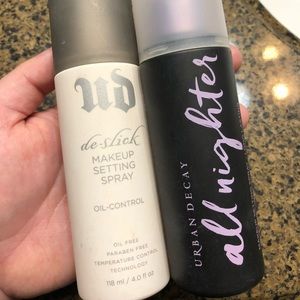🧖🏻‍♀️ USED URBAN DECAY SETTING MISTS 🧖🏻‍♀️